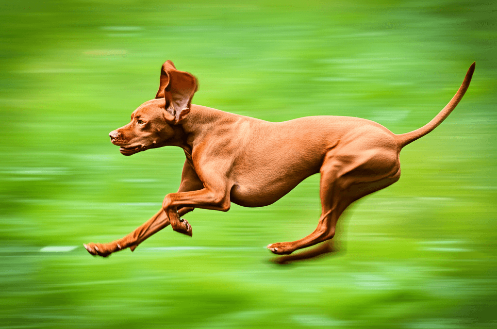 Running Action Shot