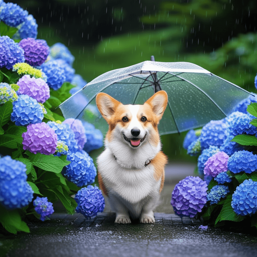 Rainy Season (Hydrangea)