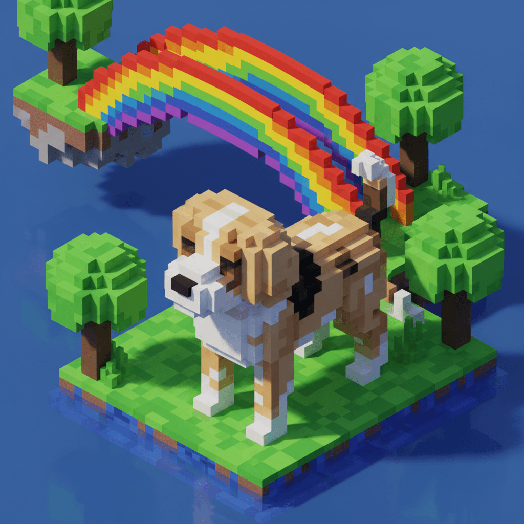 Voxel Art Style