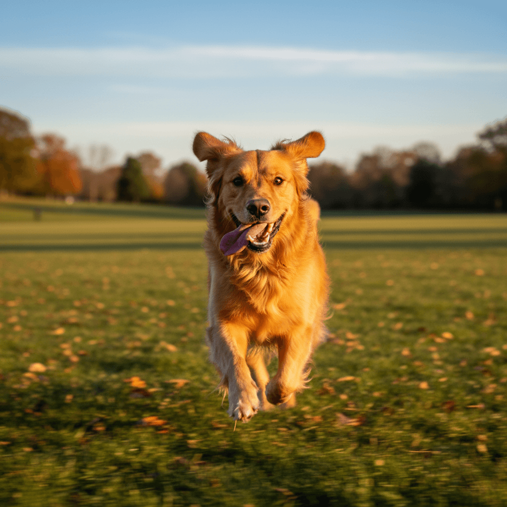 Full Speed at Dog Park